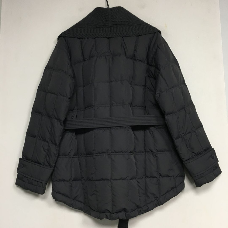 23 VOV 보브 니트카라 퀼팅 구스 패딩 55--5