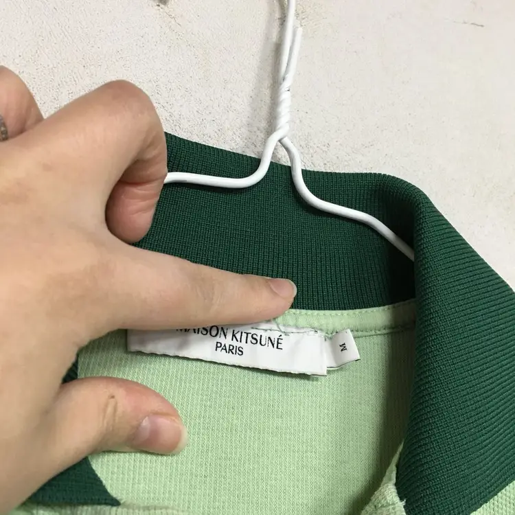 메종키츠네 정품 남성 폴로 티셔츠 M 이미지