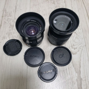 미놀타/소니DSLR 렌즈 세트(렌즈2개일괄판매) 이미지