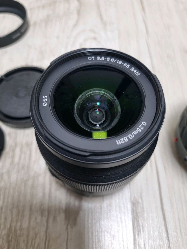 미놀타/소니DSLR 렌즈 세트(렌즈2개일괄판매) 이미지