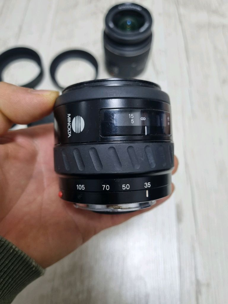 미놀타/소니DSLR 렌즈 세트(렌즈2개일괄판매) 이미지