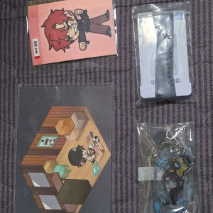 잠뜰 미수반 공룡 엽서 / 라더 띠부씰 / 뜰 키링 / 덕 공무원증 이미지