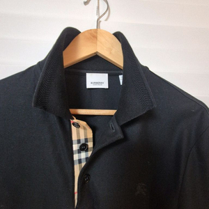 s급)버버리 블랙 긴팔 폴로 셔츠 M(97~100사이즈)
