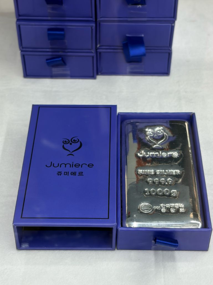 쥬미에르 포나인 실버바 1kg (한국귀금속중앙회) 새상품--2