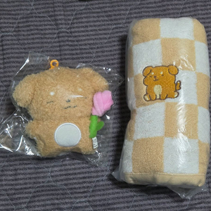 잠뜰 봄 시즌 덕개 인형키링 / 잠뜰 팝업 덕개 수건 이미지