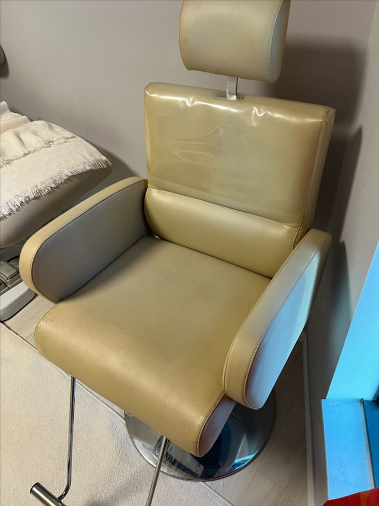 미용실 전동 의자 이미지