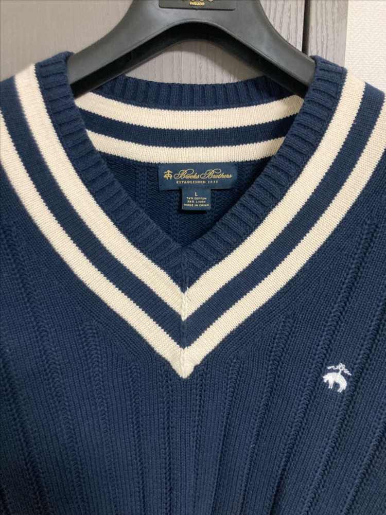 브룩스브라더스 케이블니트 L--1