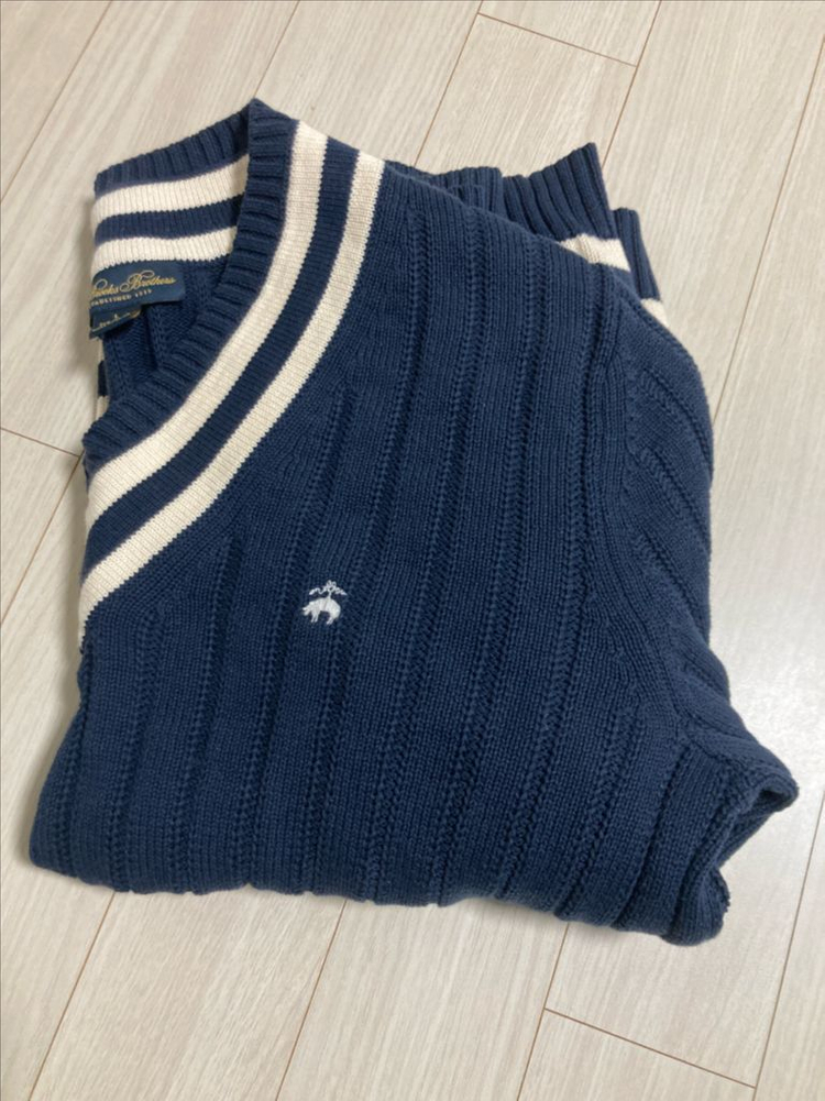 브룩스브라더스 케이블니트 L--2