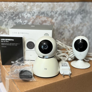 반택포) 헤이홈 홈카메라 프로 + 이지비즈 가정용 홈캠 일괄