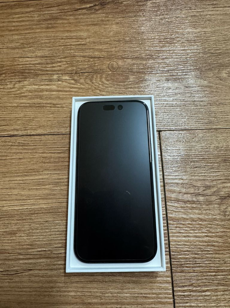 (배터리 효율 100)아이폰 15일반 블랙 128기가--1