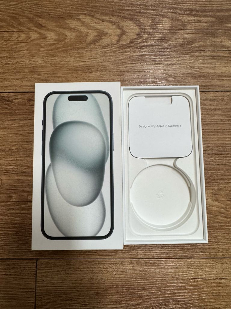 (배터리 효율 100)아이폰 15일반 블랙 128기가--3