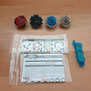 베이블레이드 갓 커스터마이즈+토네이도 와이번 부품 이미지