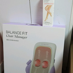 [미개봉/DC80%] 발란스핏 체어 마사지기 + 셀룰라이트 크림 이미지