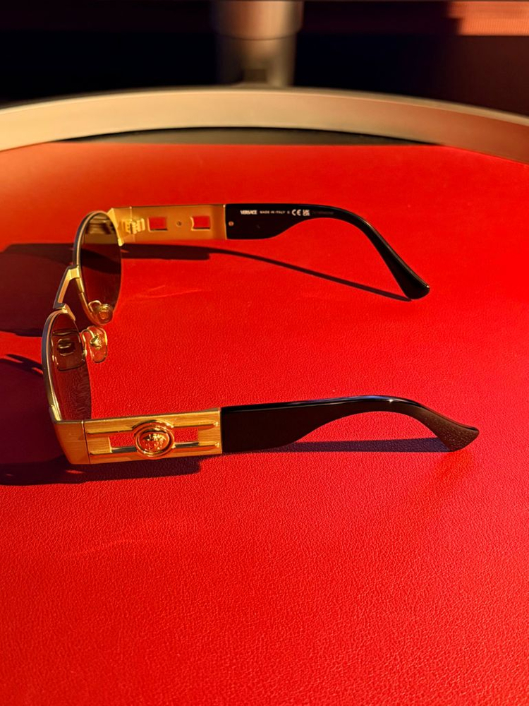 베르사체 메두사 데코 오벌 선글라스 (풀구성 / A급)--3