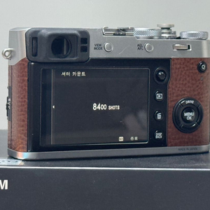 후지필름 X100F 브라운에디션 팝니다 (컷수 8400) 이미지
