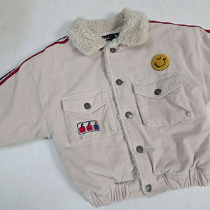 리미떼두두 코듀로이 뽀글이 점퍼 S