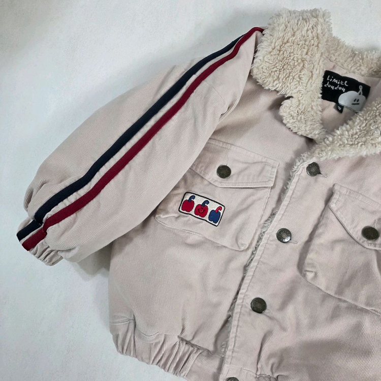 리미떼두두 코듀로이 뽀글이 점퍼 S--2