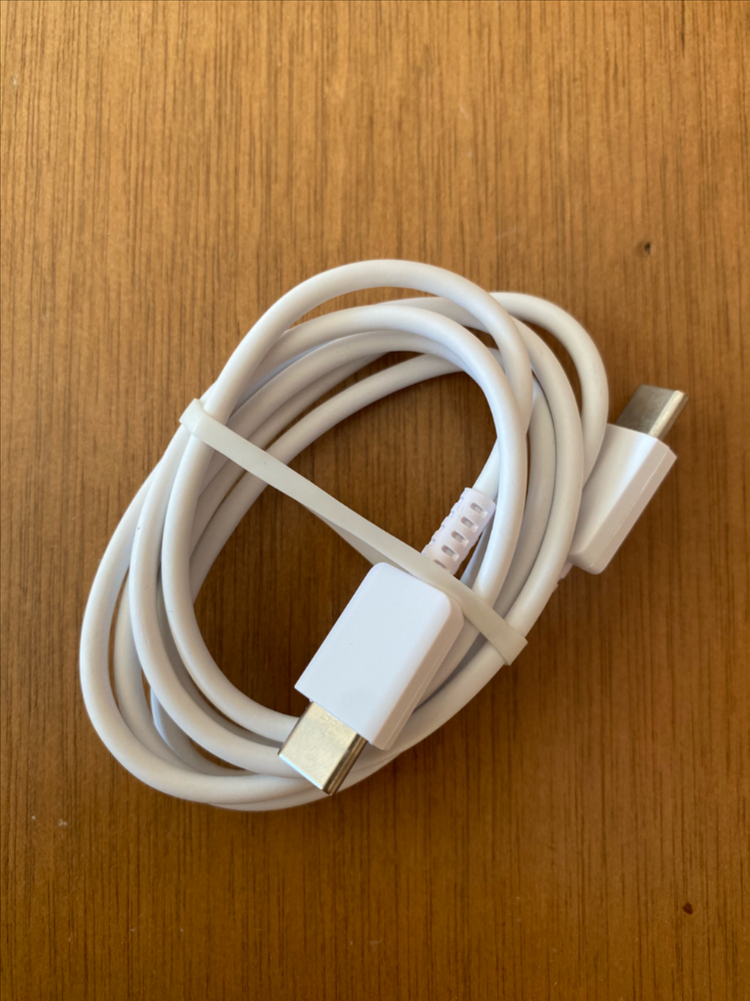 애플 정품 충전기 + CtoC 케이블선--3