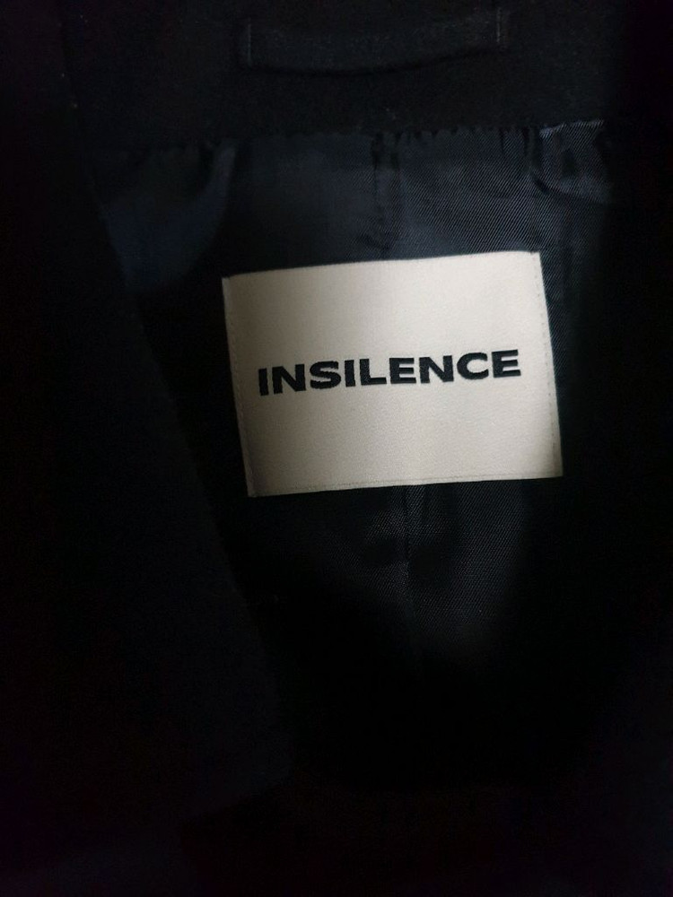 인사일런스 마펠 캐시미어 발마칸 코트 블랙 (M)--5