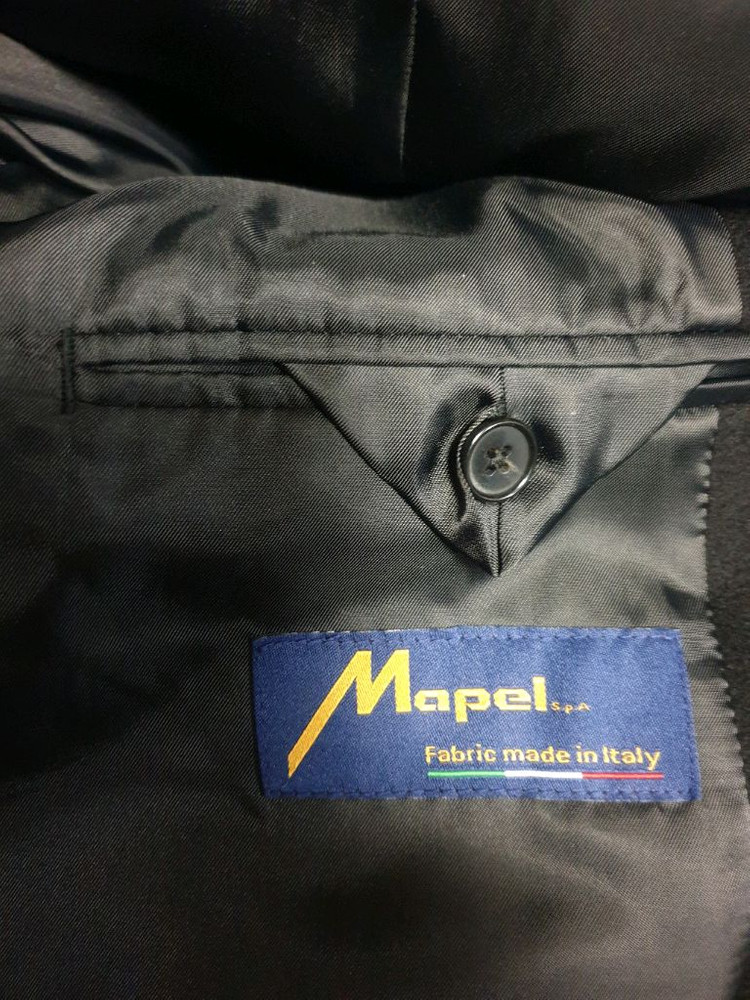 인사일런스 마펠 캐시미어 발마칸 코트 블랙 (M)--6