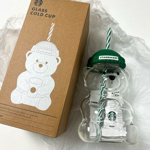 (미사용새제품)스타벅스 베어리스타 글라스 콜드컵 판매