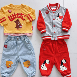 베베드피노 봄가을 상하복 90 일괄 택배포함 (상태최상)