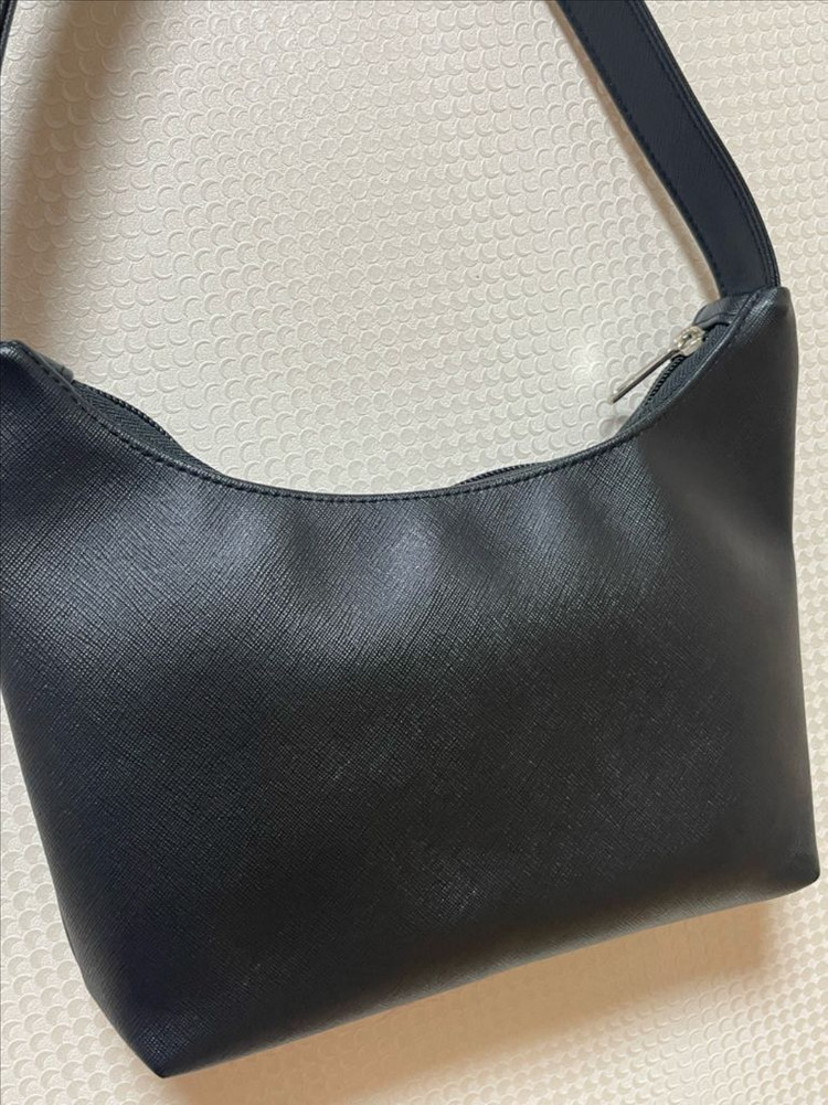이미스 레더 호보백-블랙EMIS LEATHER HOBO BAG-BLACK--3