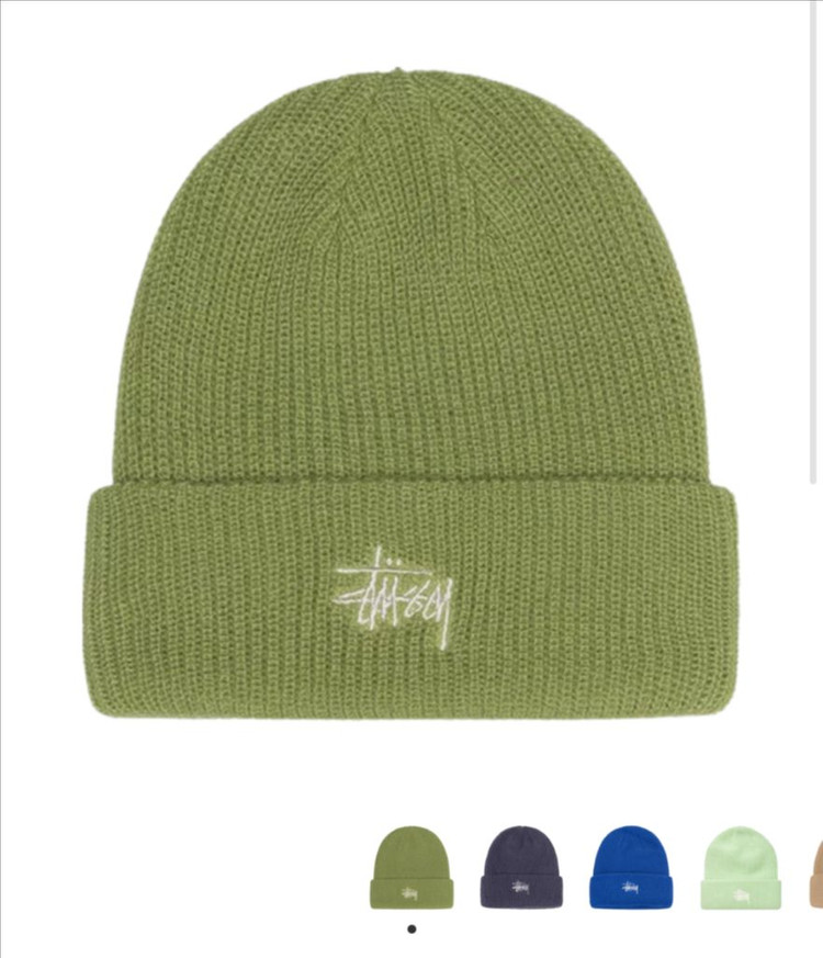 스투시 베이직 커프 비니 윌로우 Stussy Basic Cuff Beanie Willow--3
