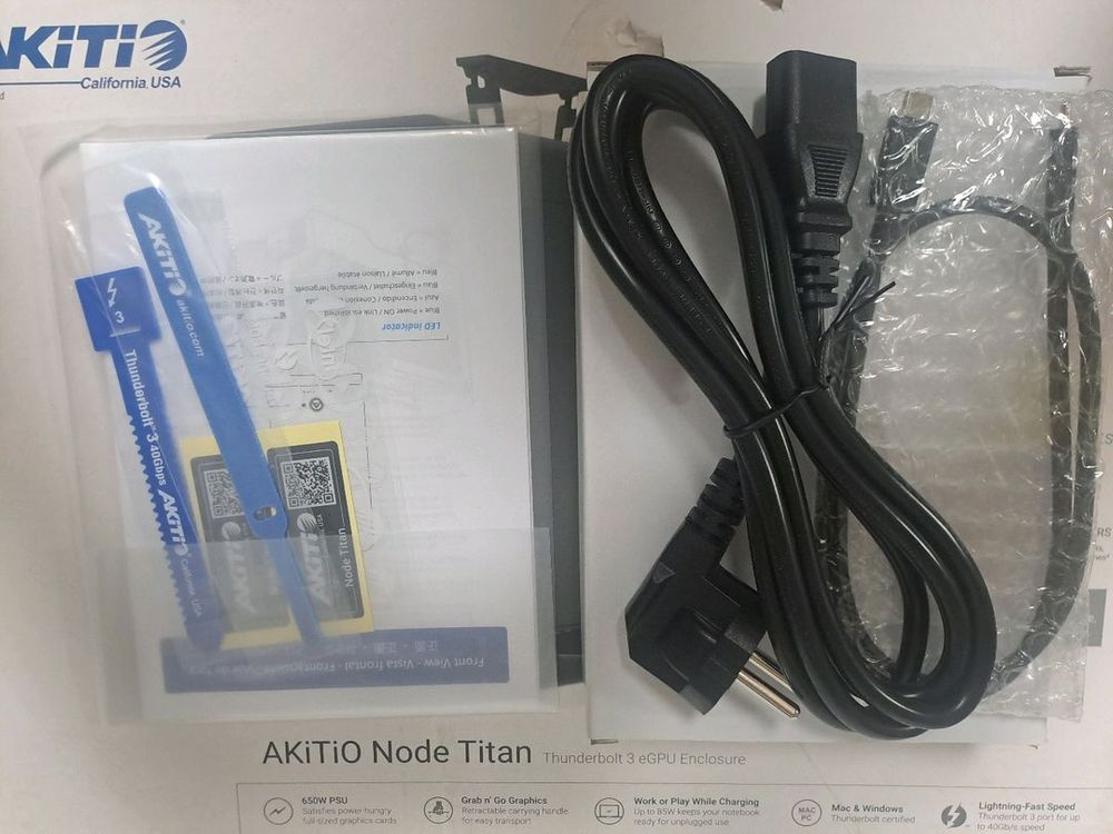 아키티오 노드 타이탄 Node Titan eGPU BOX 썬더볼트3 그래픽 외장 독 외장그래픽 BOX 판매--5