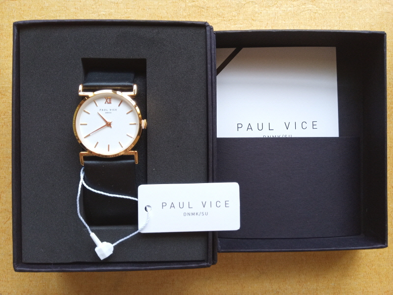 [새제품] 폴바이스 로지 화이트-블랙 여성용 시계(PV301WHBL)--3