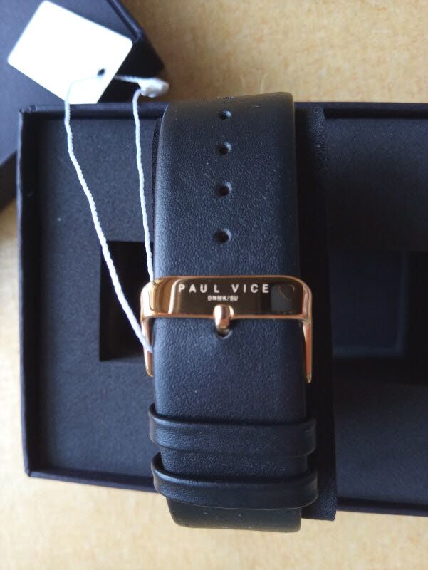 [새제품] 폴바이스 로지 화이트-블랙 여성용 시계(PV301WHBL)--5