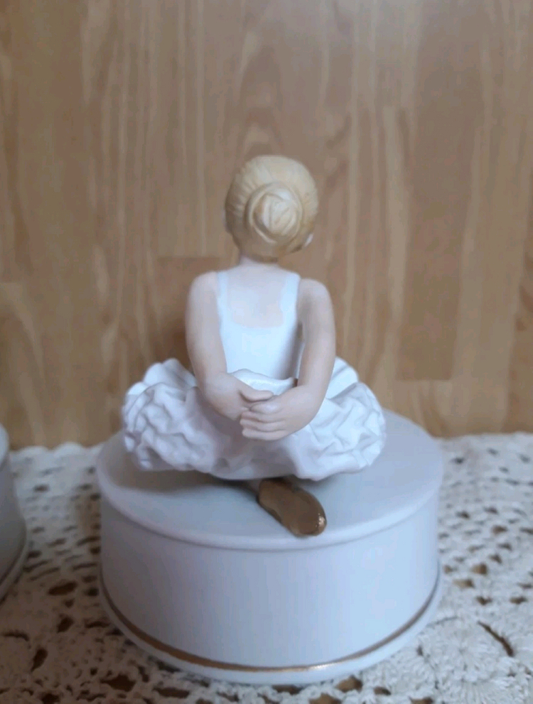 발레리나 장식인형/ 발레리나 장식품/ 도자기인형/ 앤틱소품--6