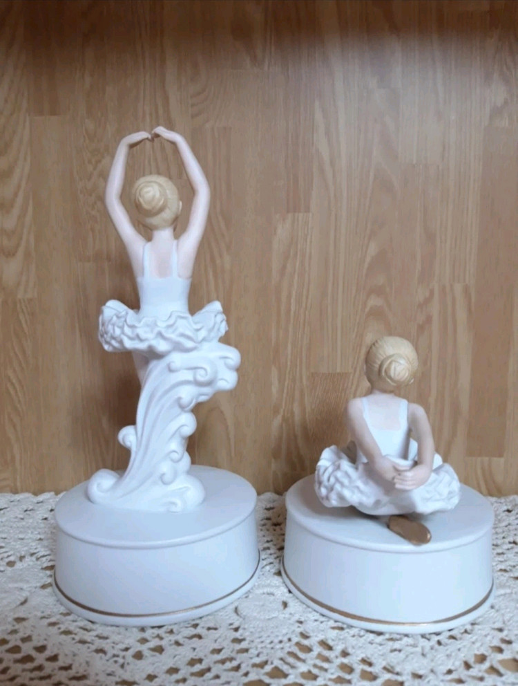 발레리나 장식인형/ 발레리나 장식품/ 도자기인형/ 앤틱소품--7