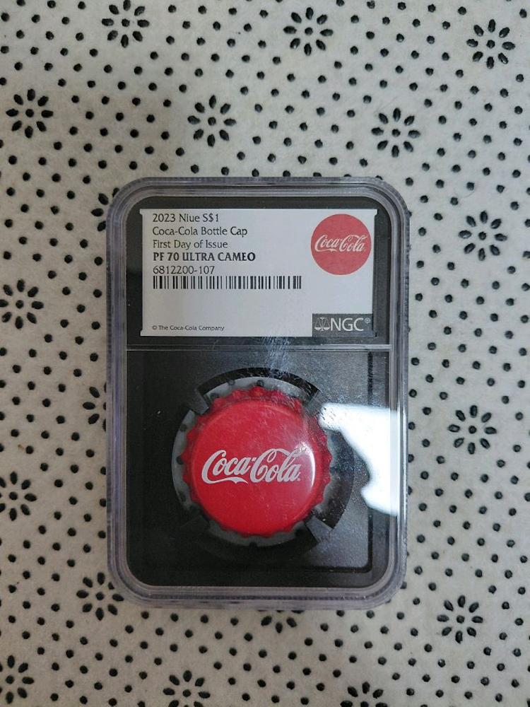 콜라보 코인 컬렉션 은화 주화 기념 NGC 70등급 미개봉 1개--1