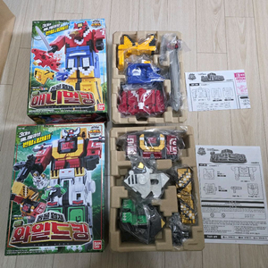 반다이정품 애니멀포스 애니멀킹, 와일드킹 박스세트 팝니다 이미지