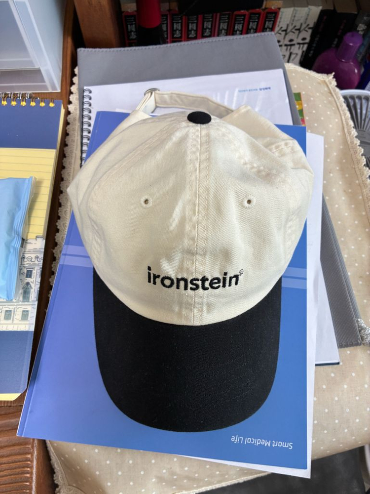 아이언슈타인 로고 볼캡 모자--3