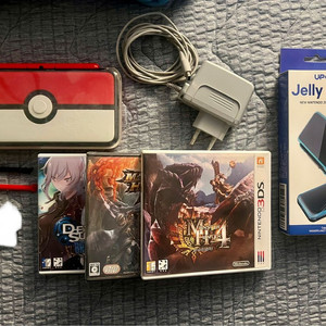2ds xl 포켓볼 한정판 + 소프트 이미지