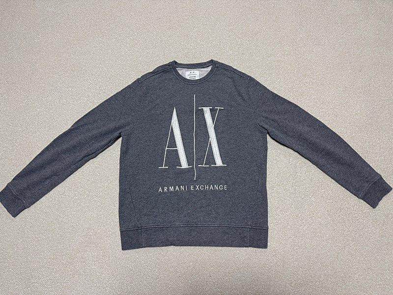 알마니 맨투맨 티셔츠 남성용 100사이즈--0