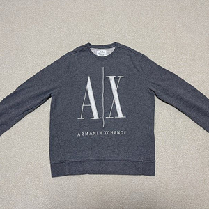 알마니 맨투맨 티셔츠 남성용 100사이즈