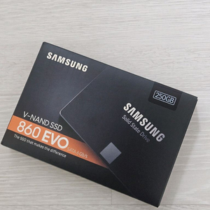 삼성 860 EVO SSD 250GB 미개봉