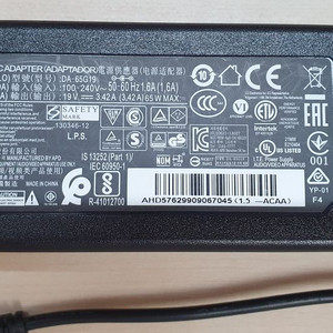 LG AC 어댑터 19V 3.42A 65W DA-65G19 32UD59 32인치 모니터 부속품_2-2