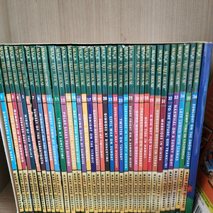 매직트리하우스 원서 36권 (미사용 워크북 포함)