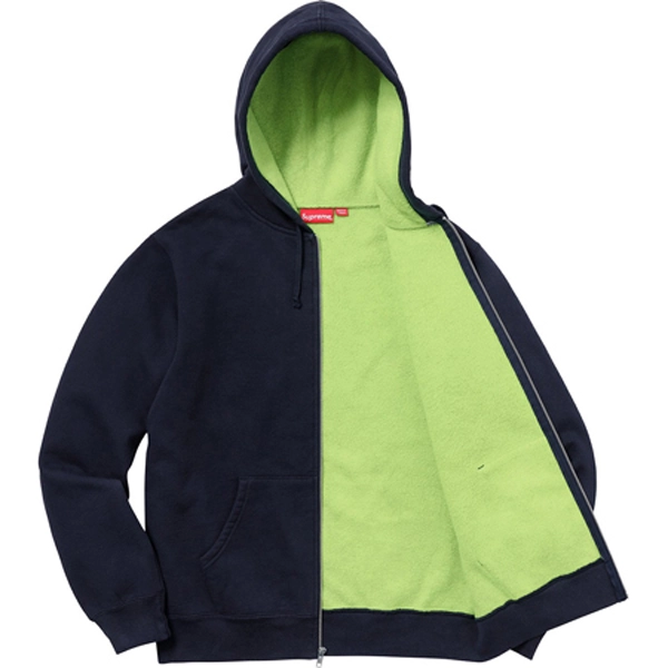 [XL] 슈프림 집업 후드 | Supreme Contrast Zip Up 이미지