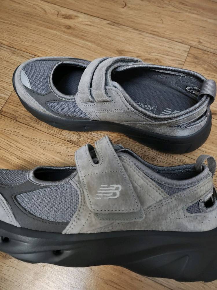 뉴발란스 브리즈 그레이 스웨이드 240사이즈--7