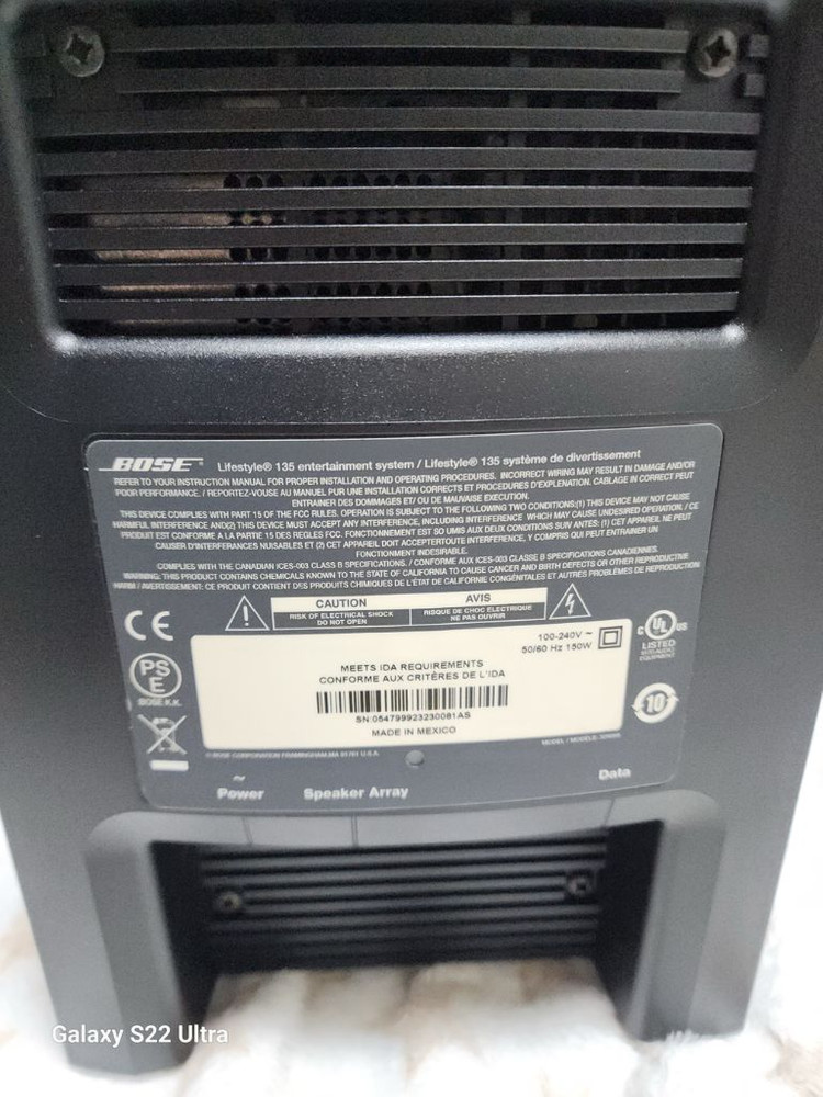 BOSE. 보스 라이프스타일 AV35, BOSE LIFESTYLE 홈씨어터.(사운드바) 이미지