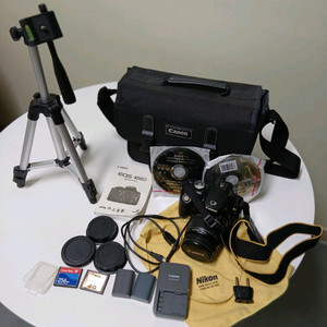 DSLR 카메라 450D 세트