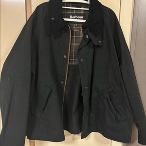 바버 트랜스포터 논왁스 자켓 블랙