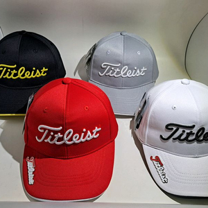 타이틀리스트 골프 모자(볼마크와 브랜드로그부착)