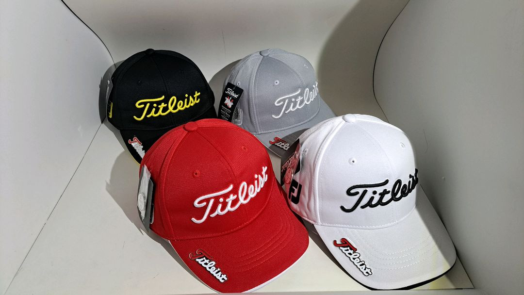 타이틀리스트 골프 모자(볼마크와 브랜드로그부착)--1