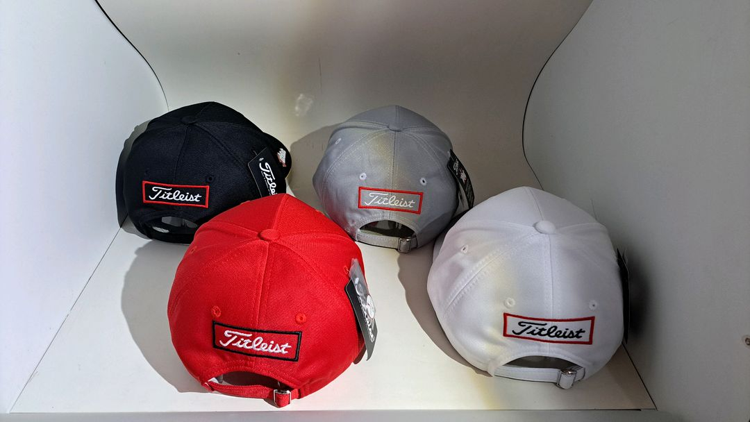 타이틀리스트 골프 모자(볼마크와 브랜드로그부착)--2